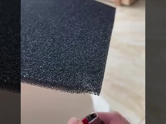 Polyuretanowy filtr pyłu Czarny filtr opóźniający płomień