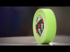 Taśma maskująca 3M 401+ Zielona, odporna na wysokie temperatury, taśma maskująca