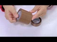 PTFE taśma z włókna szklanego do uszczelniacza próżniowego 0,13 ~ 0,25 mm