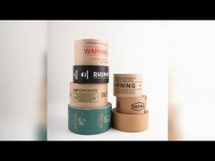 Wydrukowane na zamówienie, wzmocnione LOGO, taśma do papieru kraft z wodą