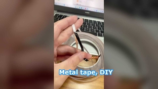 Taśma z czarnej folii miedzianej Szkło kolorowe / szkło artystyczne