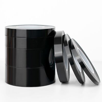 kupować 0.06mm czarna taśma Kapton silikonowa taśma klejąca PCB ochraniająca światło online manufacture