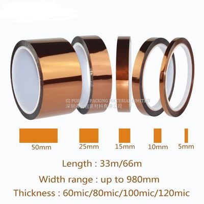 kupować Kapton Polyimide Film Tape 30 mikronów Dwustronna taśma Kapton Esd Tape produkcja online