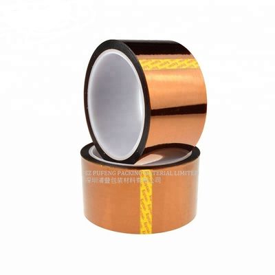 kupować 240C 0,12 mikronowa taśma poliimidowa Kapton, dwustronna taśma poliamidowa 0,06 mmmm online manufacture