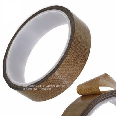 kupować Taśma PTFE o wysokiej temperaturze 80 mikronów RoHS, taśma z tkaniny szklanej PTFE produkcja online