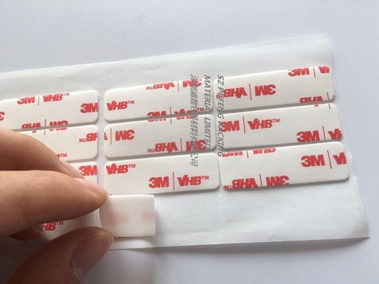 kupować 55236 Niestandardowe sztancowanie papieru Wodoodporna akrylowa dwustronna taśma o grubości 0,12 mm produkcja online