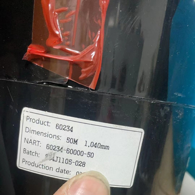 TESA 60234 Jednostronna taśma materiału bazowego z czarnego materiału PET