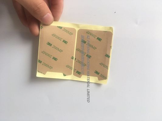 Żółta dwustronna taśma piankowa 55 m poliestrowa 0,17 mm 3 M 3